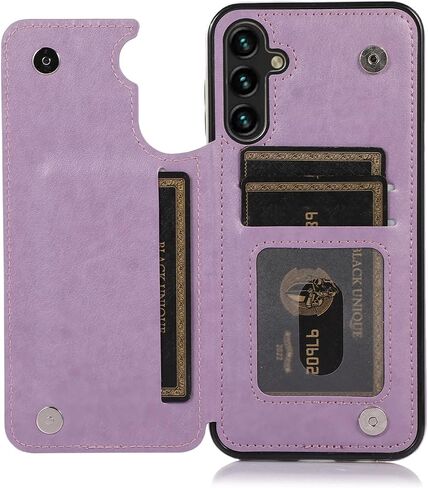 ASUWISH PHONE CASE لـ Samsung Galaxy A54 5G مع واقي شاشة زجاجي ومحفظة حامل البطاقة محفظة منصة إكسسوارات خلايا جلدية GLAXAY A 54 5A SM A546U 2023 النساء الأزرق in Saudi Arabia