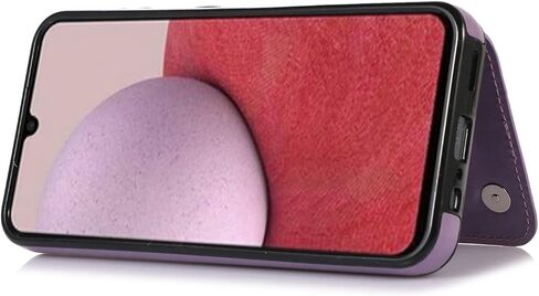 ASUWISH PHONE CASE لـ Samsung Galaxy A54 5G مع واقي شاشة زجاجي ومحفظة حامل البطاقة محفظة منصة إكسسوارات خلايا جلدية GLAXAY A 54 5A SM A546U 2023 النساء الأزرق in Saudi Arabia