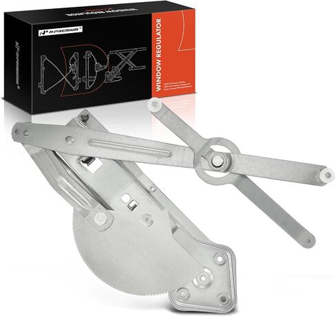 A-Premium Window Regulator Without Motor Compatible with Chevrolet Blazer 1987-1991 C10 C1500 2500 GMC R3500 Suburban Front Right Passenger Side in Saudi Arabia