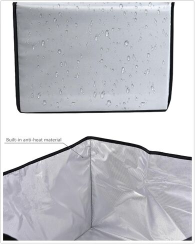 AF-WAN Coffee Maker Cover - Dustproof & Waterproof for Hamilton Beach FlexBrew Trio 2-Way (49902/49915/49917/49976) & Keurig K155 - Black, Nylon in Saudi Arabia