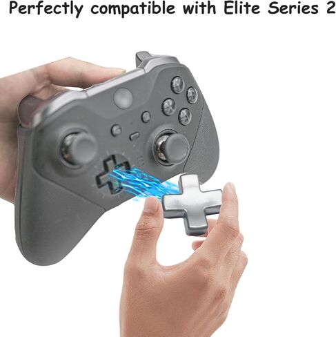 2 حزمة Metal D-Pads لـ Xbox One Elite Series 2 ، وسادة D القياسية وملحقات استبدال PAD DACKED لوحدة التحكم في سلك Xbox One Elite Series 2 (قوس قزح) in Kuwait