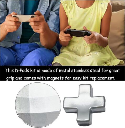 2 حزمة Metal D-Pads لـ Xbox One Elite Series 2 ، وسادة D القياسية وملحقات استبدال PAD DACKED لوحدة التحكم في سلك Xbox One Elite Series 2 (قوس قزح) in Kuwait