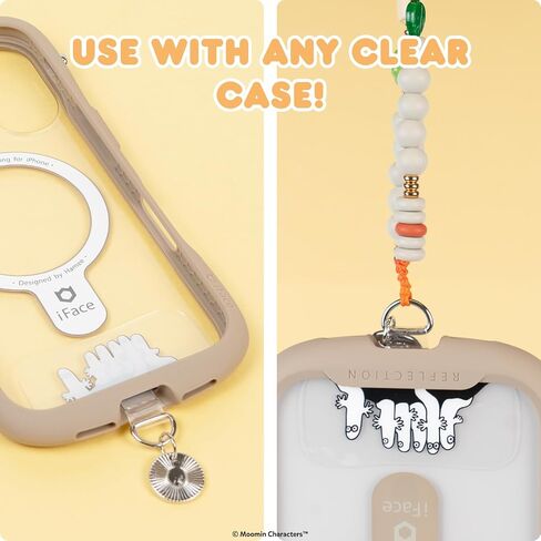 iFace Pusheen the Cat Tether Tab Phone Strap Charm Ring Lanyard Holder – Universal Smartphone Strap Tab for iPhone 16/15 / 14/13 and Samsung Galaxy in Kuwait