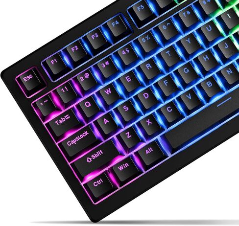 SDYZ Custom keycaps-keycaps 60 في المائة ، مناسبة لـ gk61/gk64/rk61/anne/gh60/alt61 لوحات مفاتيح ميكانيكية ، 71 مجموعة مفاتيح ، ملفات تعريف pbt pbt (Coral Sea Keycaps) in Kuwait