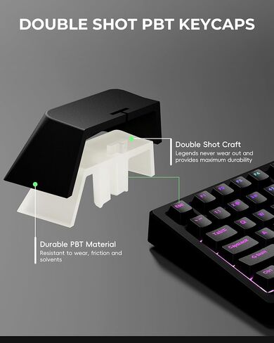 SDYZ Custom keycaps-keycaps 60 في المائة ، مناسبة لـ gk61/gk64/rk61/anne/gh60/alt61 لوحات مفاتيح ميكانيكية ، 71 مجموعة مفاتيح ، ملفات تعريف pbt pbt (Coral Sea Keycaps) in Kuwait