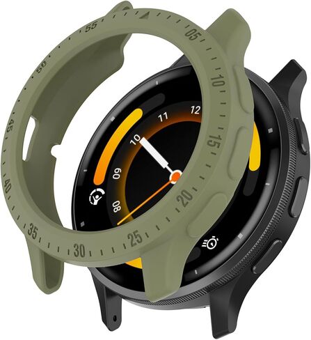 REYDA 2 Pack Watch Case Compatible for Garmin Venu 3, Soft TPU Silicone Edge Bumper Case Impact Resistant Shockproof Frame Armor Shell Protective Case Cover for Garmin Venu 3 (NO Screen Protector) in Kuwait