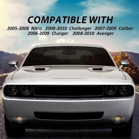 CHEDA Mirror Puddle Lights,Compatible with 2010-2018 Dodge Ram/1500/2500/3500/2011-2018 Ram 4500/5500 Right & Left Side Lights Halogen Clear in Kuwait