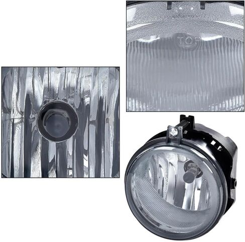 CHEDA Mirror Puddle Lights,Compatible with 2010-2018 Dodge Ram/1500/2500/3500/2011-2018 Ram 4500/5500 Right & Left Side Lights Halogen Clear in Kuwait