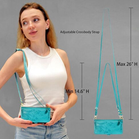 Lacass for Samsung Galaxy S25 Ultra Case Wallet ، [Cards Scan Scan Protection] Card Szipper Leather Flip Cover Cover Crossbody Wrist مع حامل (أسود أزهار) in Kuwait