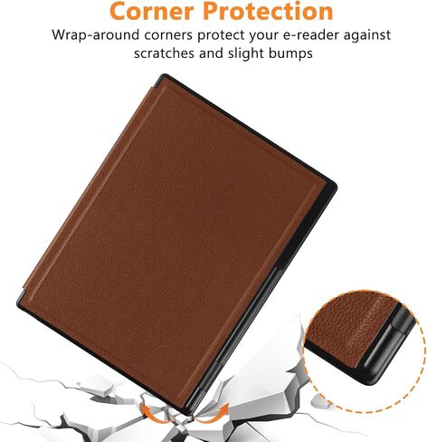 Stand Case for Remarkable Paper Pro Tablet 11.8 inch (2024 Released), Foldable Stand Folios Cover for Remarkable Paper Pro Digital Paper with Pencil Holder and Auto Sleep/Wake,Black in Kuwait