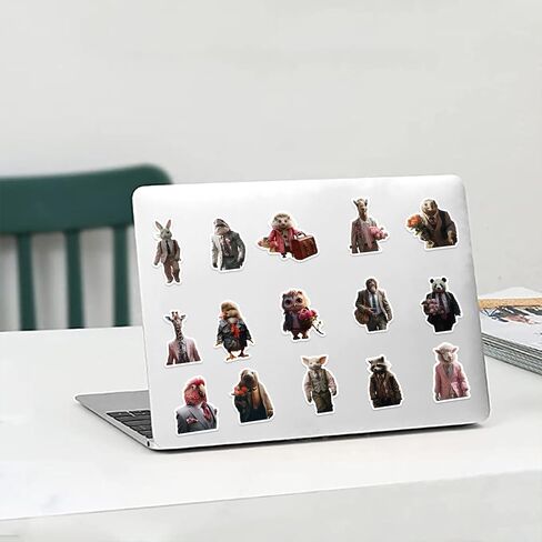 50Pcs Fantasy Cryptid Dragons Stickers - Waterproof Vinyl Animal Fire Dragon Stickers for Water Bottle, Laptop, Scrapbook, Notebook, Skateboard in Kuwait