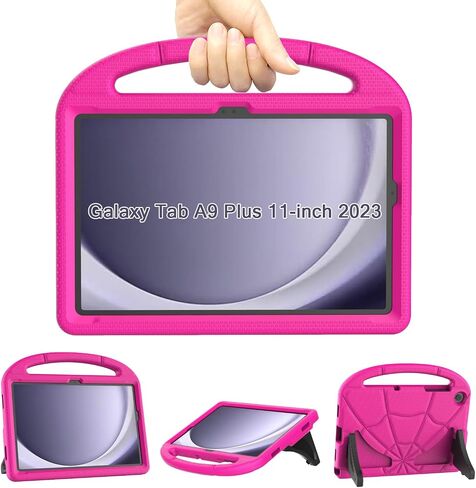 Lainergie Samsung Galaxy Tab A9 Plus Case for Kids 11 Inch 2023 (Fit Model: SM-X210/X216/X218), Lightweight Shockproof Kids Friendly Cover with Handle Stand for Samsung Galaxy A9+ Tablet 2023, Blue in Kuwait