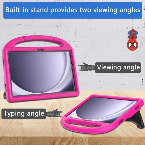 Lainergie Samsung Galaxy Tab A9 Plus Case for Kids 11 Inch 2023 (Fit Model: SM-X210/X216/X218), Lightweight Shockproof Kids Friendly Cover with Handle Stand for Samsung Galaxy A9+ Tablet 2023, Blue in Kuwait