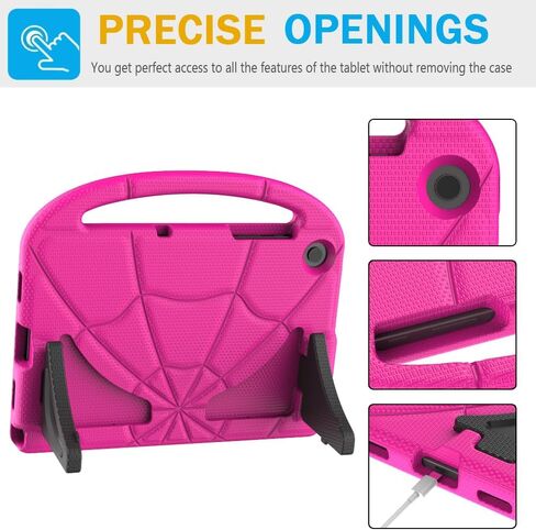 Lainergie Samsung Galaxy Tab A9 Plus Case for Kids 11 Inch 2023 (Fit Model: SM-X210/X216/X218), Lightweight Shockproof Kids Friendly Cover with Handle Stand for Samsung Galaxy A9+ Tablet 2023, Blue in Kuwait