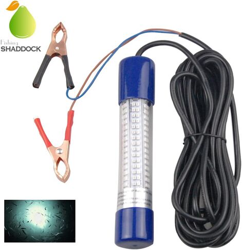 LED تحت الماء صيد الأسماك ضوء الروبيان ضوء 12V-24V 8W 1000 اللصوفة ضوء الأسماك الغاطسة لرسواف الرصيف السوبر مشرق خفيفة الطعم ضوء القوارب ضوء الزخرفة مع 6.6yd الحبل الصيد الليلي in Kuwait
