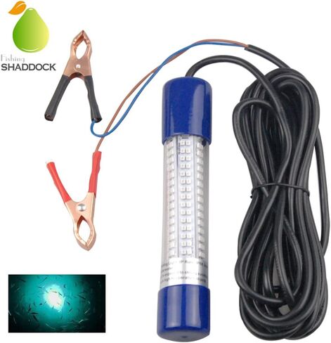 LED تحت الماء صيد الأسماك ضوء الروبيان ضوء 12V-24V 8W 1000 اللصوفة ضوء الأسماك الغاطسة لرسواف الرصيف السوبر مشرق خفيفة الطعم ضوء القوارب ضوء الزخرفة مع 6.6yd الحبل الصيد الليلي in Kuwait