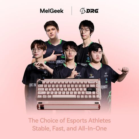 MADE68 Pro Hall Effect Keyboard Magnetic Gaming Keyboard, Hot Swappable Switches Keyboard Rapid Trigger Keyboard Magnetic Switch Keyboard, 65% Layout RGB Snap Tap-Purple in Saudi Arabia