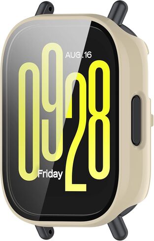 Fit for Redmi Watch 5 Active Case Cover, Scratch-Resistant Full Coverage Hard PC Protective Case &Tempered Glass Screen Protector Bumper for Xiaomi Redmi Watch 5 Active (Clear) in Kuwait