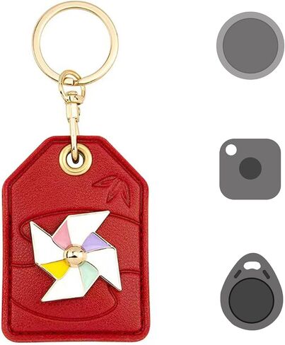 حامل رفيق البلاط لطيف ، يونيفرسال حالة ملائمة لـ Airtag ، Galaxy SmartTag ، Eufy SmartTrack Link ، Key Fob ، Case Air Tracker Smart Case مع حلقات المفاتيح (OWL) in Kuwait