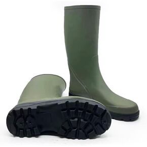 BENTLEE BOOTS Rain Boots for Men with Lining | Waterproof |Mens Rubber Boots | Lightweight |Comfortable | Rain, Mud, Fishing, Hunting, Farming, Landscaping, Concrete