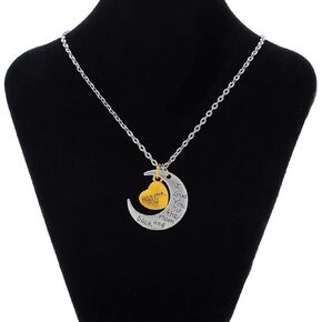 Aunt Gifts Aunt Heart Pendant Necklace Family Member Birthday Christmas Gifts for Aunt from Niece Nephew