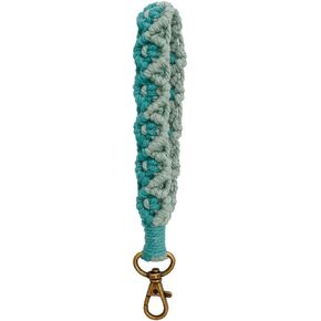 Sither Handmade Keychain Bracelet Boho Keyring Wristlet Macrame Key Lanyard Car Keychain Holder for Women's gift