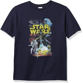 STAR WARS Rebel Classic Boy's Premium Solid Crew Tee