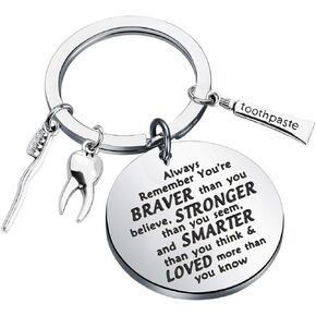 BNQL Dentist Gifts Keychain Dental Assistant Gifts Dental Gifts Dentist Graduation Gift New Dentist Gifts