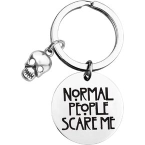 Horror Story Inspired Gift Scare Me TV Show Lover Keychain