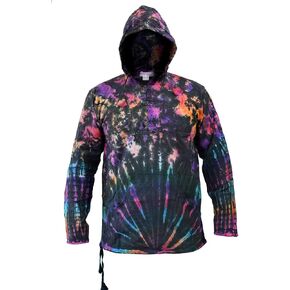 Mens Tie Dye Hoodie Shirt in Kuwait