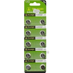 10PCS Ag7 Lr927 395 Sr927Sw Alkaline Battery