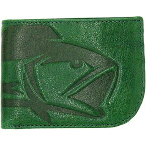 WEBER'S PREMIER LEATHER – Pursuit Series – Radius Marlin Fishing Wallet for Men - Full Grain Leather & RFID Blocking