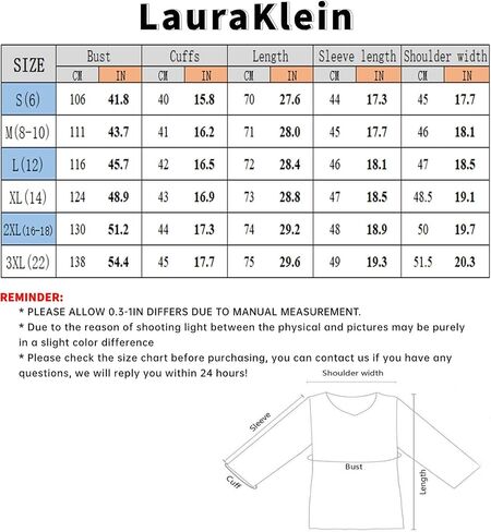 LauraKlein Women's Mexican Embroidered Tops for Women V Neck 3/4 Sleeve Shirts Peasant Casual Loose Summer Tunics Blouse in Saudi Arabia