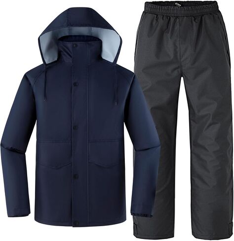 Ubon Waterproof Rain Suits Including Jackets and Pants Rain Gear Lightweight for Men & Women in Saudi Arabia