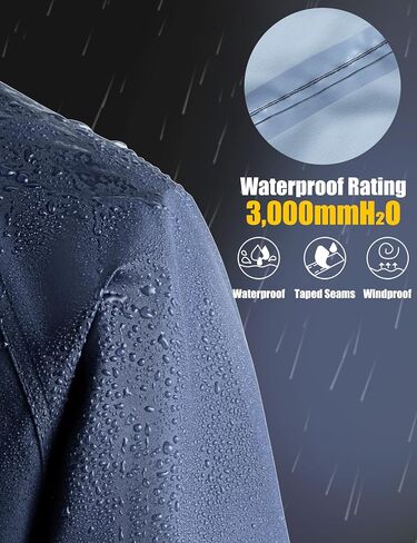 Ubon Waterproof Rain Suits Including Jackets and Pants Rain Gear Lightweight for Men & Women in Saudi Arabia