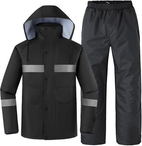 Ubon Waterproof Rain Suits Including Jackets and Pants Rain Gear Lightweight for Men & Women in Saudi Arabia