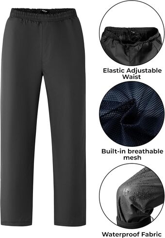 Ubon Waterproof Rain Suits Including Jackets and Pants Rain Gear Lightweight for Men & Women in Saudi Arabia