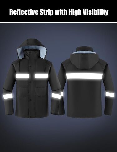 Ubon Waterproof Rain Suits Including Jackets and Pants Rain Gear Lightweight for Men & Women in Saudi Arabia