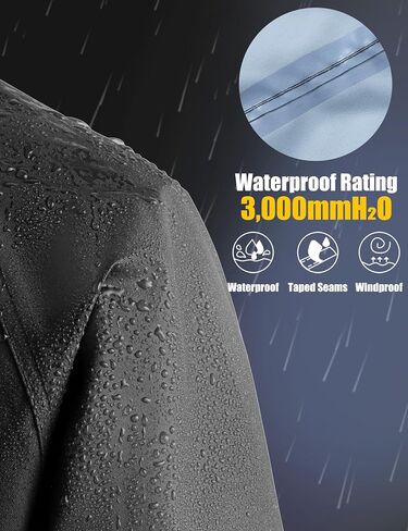 Ubon Waterproof Rain Suits Including Jackets and Pants Rain Gear Lightweight for Men & Women in Saudi Arabia