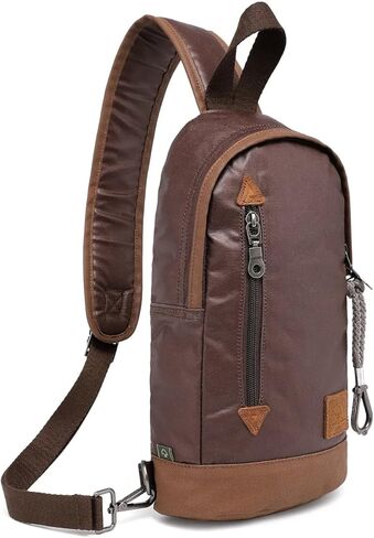 Urban Light Coated Canvas Sling Bag in Kuwait