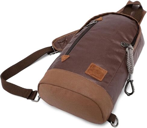 Urban Light Coated Canvas Sling Bag in Kuwait