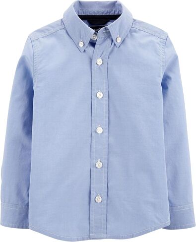 OshKosh B'Gosh Boys' Little Long Sleeve Uniform Buttonfront in Saudi Arabia