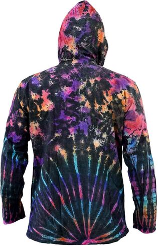 Mens Tie Dye Hoodie Shirt in Kuwait