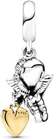 EZ Tuxedo Summer Charms 925 Sterling Silver Blue Ocean Vibe Jewelry Collection for Bracelets, معدن, زركونيا مكعب in Kuwait