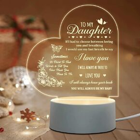 Teacher Appreciation Gift for Women Birthday Gift for Teacher Paperweight Keepsake Thank You Teacher New Year Party Gift Teacher Office Classroom, Warm White LED Bedside Lamp