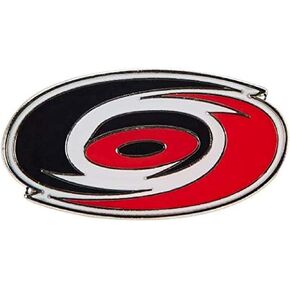 aminco NHL Carolina Hurricanes Team Logo Pin, Team Color (NHL-PN-001-28)