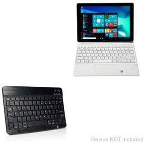 BoxWave Keyboard Compatible with Samsung Galaxy Book (10.6 in) - SlimKeys Bluetooth Keyboard, Portable Keyboard with Integrated Commands for Samsung Galaxy Book (10.6 in) - Jet Black