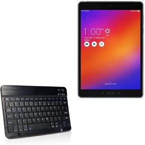 BoxWave Keyboard Compatible with ASUS ZenPad Z10 (Keyboard SlimKeys Bluetooth Keyboard, Portable Keyboard with Integrated Commands for ASUS ZenPad Z10 - Jet Black