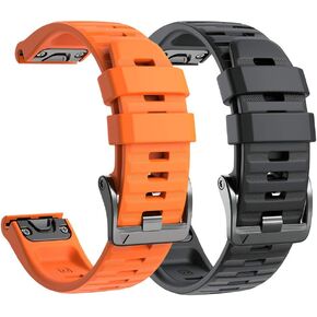 NotoCity متوافق مع Fenix ​​6 Pro Band 22 مم سهل التركيب لـ Fenix ​​5/Fenix ​​5 Plus/Fenix ​​6/Fenix ​​6 Pro/Forerunner 935/Forerunner 945/Approach S60/Quatix 5