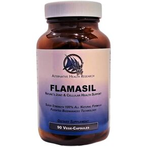 Flamasil ™- Joint Aid & Support | Cellular Repair | Gentle Body Cleanser | Uric Acid Extractor | Featuring BCM-95 Turmeric Curcumin, Tart Cherry Extract, Probiotics, Resveratrol, and Many More